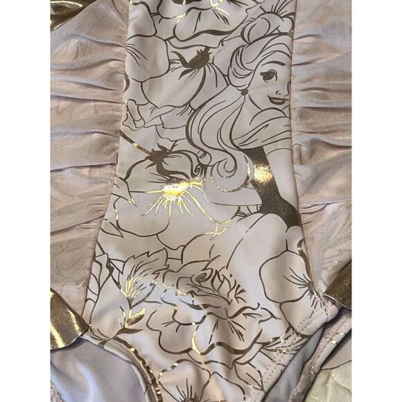 Disney Gold and Cream Kids Swimsuit - Picture 4 of 7